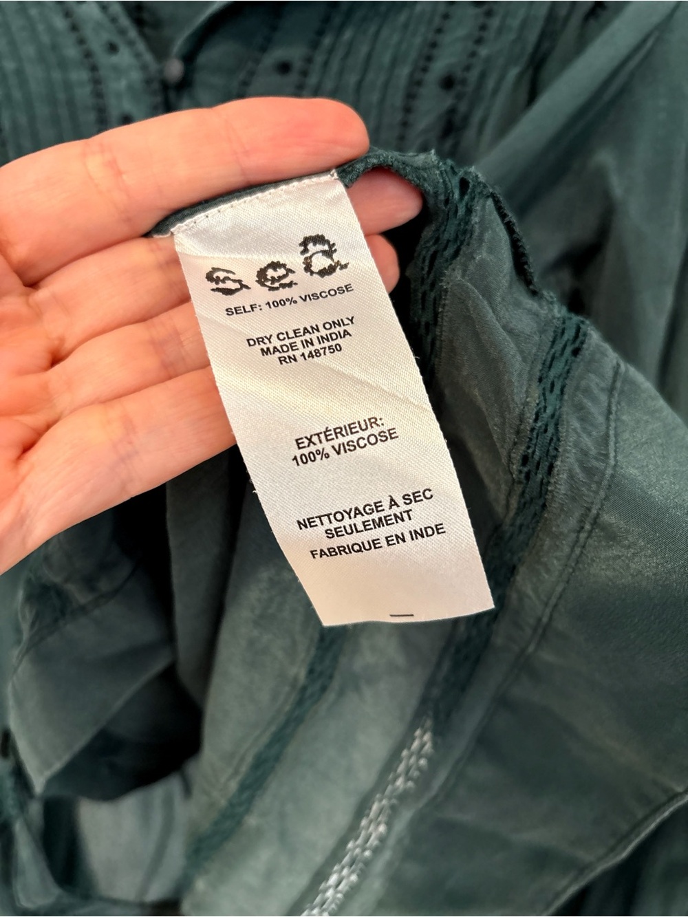 Sea New York Azzedine Embroidered Blouse 4 - Picture 6 of 7